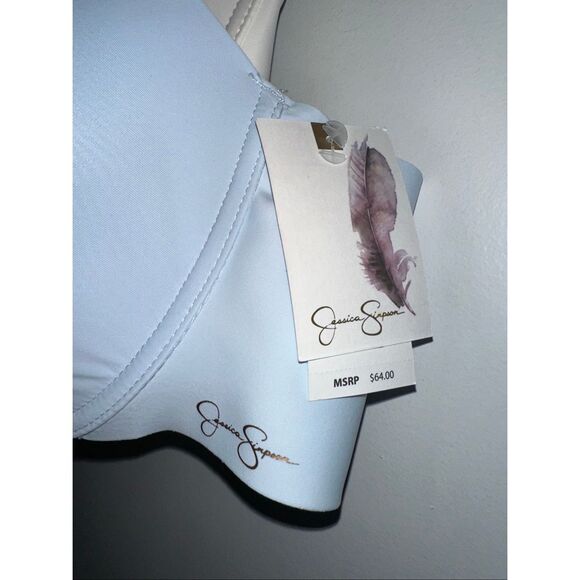 Jessica Simpson Bras Full Figure Back Smoothing Feature for Extra Comfort 38D NW - Picture 3 of 5
